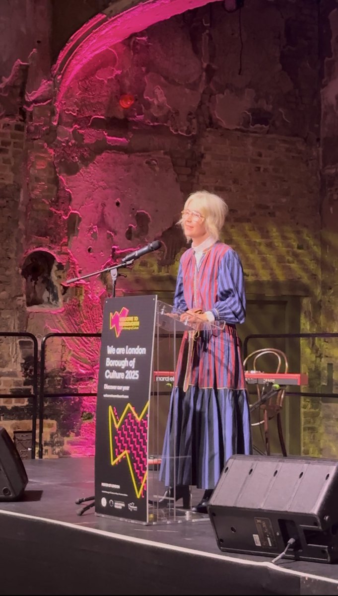 Deputy Mayor of London Justine Simons OBE in Wandsworth for the  #LondonBoroughofCulture2025 programme launch.