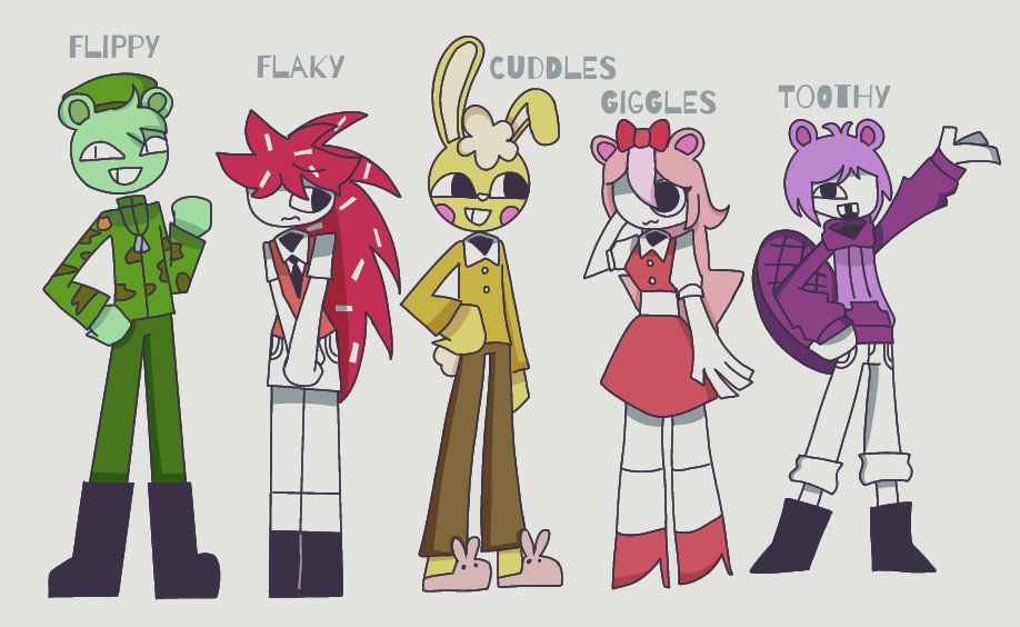 KanaLynHearts's tweet photo. HTF×FPE Part 1
#fundamentalpapereducation #fundamentalpapereducationAU #FPE #happytreefriends #HTF https://t.co/qFASxkVMyC