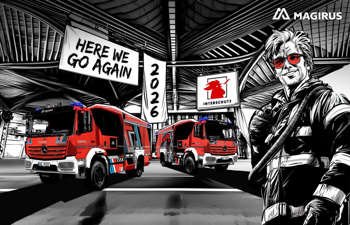 #Interschutz2026 : Magirus annonce sa participation au salon <a href="/interschutz/">Interschutz</a> 2026 à Hanovre 🇩🇪. Nouveaux produits et solutions innovants présentés lors du plus grand salon mondial consacré aux services d'#incendie, de #secours, et #protection #civile.  Hâte de vous y retrouver !