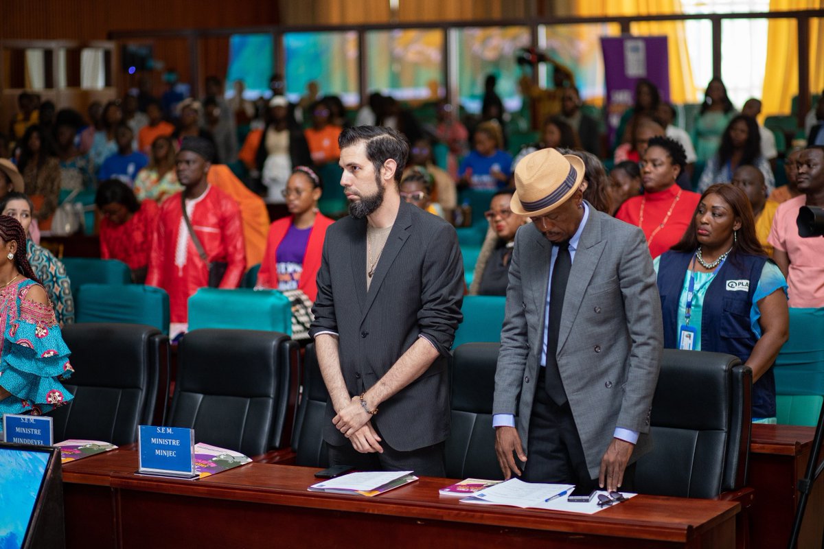 PNUDCameroun's tweet photo. Impactful launch of the #SafeSpacesStrongVoices against GBV, with over 250 stakeholders, including Gov🇨🇲 officials, the diplomatic corps, UN agencies, NGOs, religious leaders, artists/influencers, CSOs, students…

H.E Minister Marie-Thérèse Abena Ondoa, #MINPROFF & @mharthansen #UNDP🇨🇲 DRR, chairpersons of the ceremony, reaffirmed the commitment of both institutions to collaborate with stakeholders in combating #GBV & creating an enabling environment for victims to thrive.

#StopGBV #JoinTheMovement