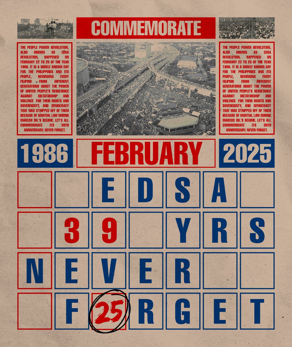 ⠀⠀ ⠀⠀⠀⠀⠀⠀ ⠀⠀⠀ ⠀⠀⠀⠀⠀⠀ ⠀⠀⠀ 
Nais magbigay pugay ng Mahika Kafé sa mga Pilipinong lumaban para sa ating kalayaan sa EDSA People Power Revolution. Taas noo para sainyo. ✊🏻
⠀⠀⠀⠀ ⠀⠀
“Kung ang pag ibig ay mapagpalaya, ang mahalin ka ay pakikibaka”
⠀⠀ ⠀⠀⠀⠀