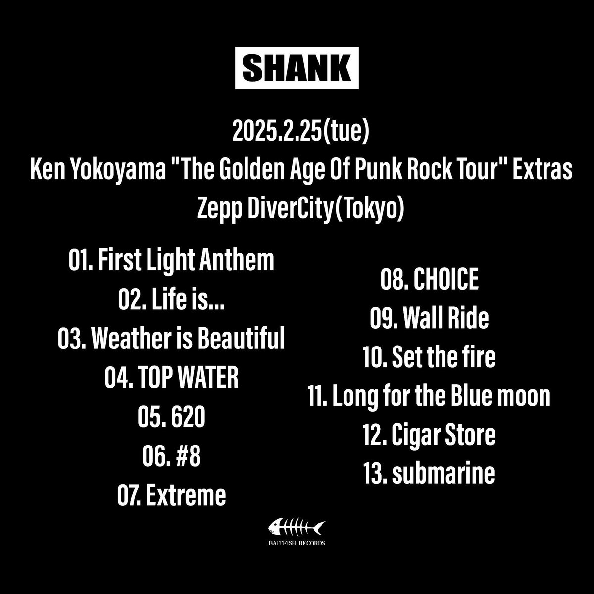 洋楽 Thoughts of Punk Rock SHANK on X