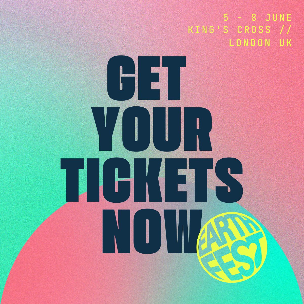 Earthfest 2025 is officially ON, and tickets are now LIVE! 🌍✨ 
⁠
🎟️ Get your ticket now → l8r.it/MhlY
⁠
See you at Earthfest in June! 🌱🔥