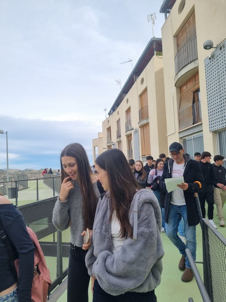 Visita del alumnado del Colegio Capuchinos al Vivero de Empresas El Coso