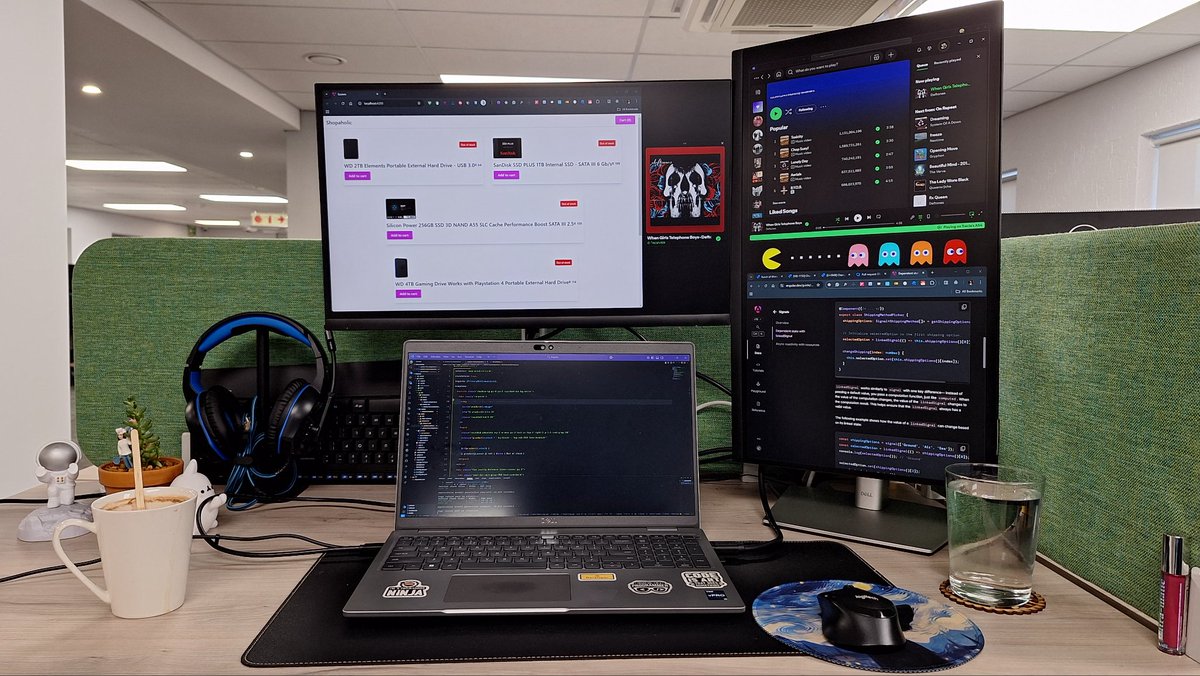 TreciaKS's tweet image. Working from the office today, upskilling in Angular 19.
