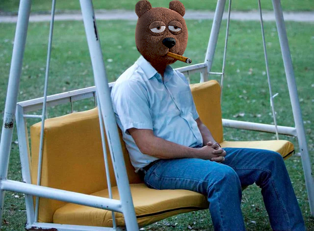 HeadsBera's tweet photo. this is fine (pondering to Johatsu) https://t.co/f0WTStXVbB