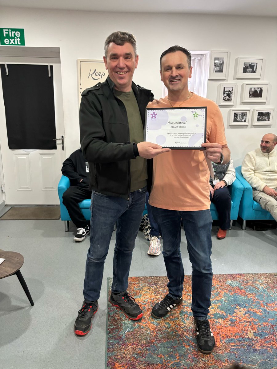 It's Graduation time! 🙌Congratulations to Stuart for recently graduating from Growing Rooms, and completing his 12 months in the program. 💚 We're so happy for him! 

 #Graduation #GraduationCeremony #ProudMoment #MilestoneAchievement #SuccessStory #leeds #westyorkshire