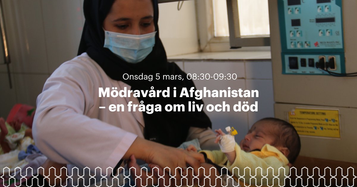 Välkommen på frukostseminarium hos SAK!
Ett samtal om hur barnmorskor gör skillnad för världens mest utsatta kvinnor.
Med Parul Sharma från <a href="/UNWOMENSweden/">UN Women Sweden</a>, SAKs Kajsa Johansson &amp; barnmorskan Astrid Börjesson som varit utsänd för <a href="/MSF_Sweden/">Läkare Utan Gränser</a>. 
Anmäl dig här eventbrite.se/e/modravard-i-…