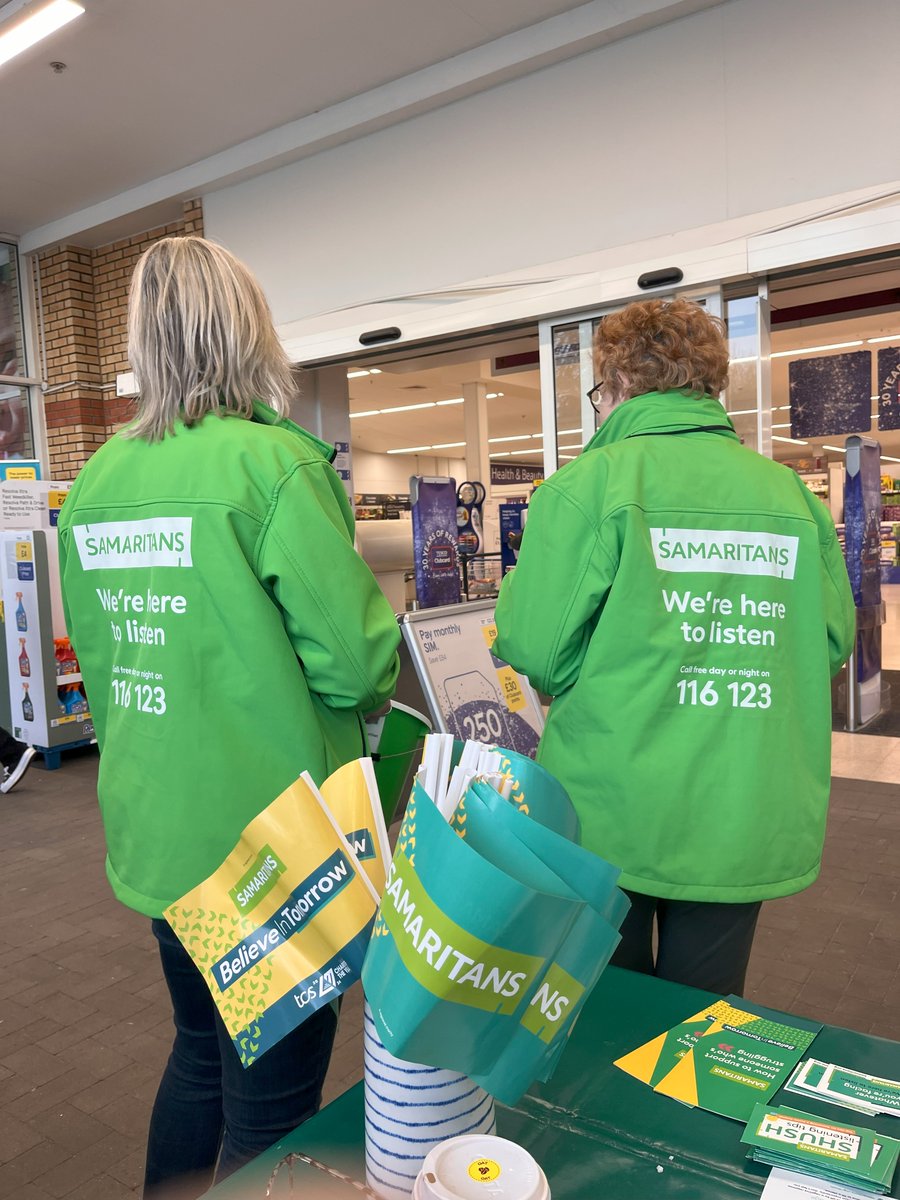 SamsSevenoaks's tweet image. Thank you to @Tesco Sevenoaks for letting us spend the day fundraising and raising awareness of @samaritans .