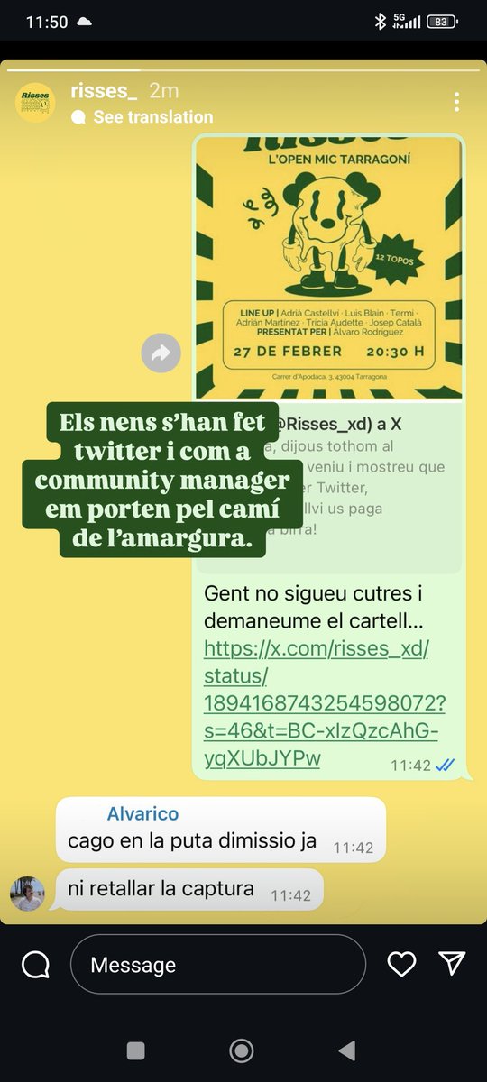 Vaya siesos els de Instagram, comença la Risses Civil War i sóc el fuking Capità Camp de Tarragona!