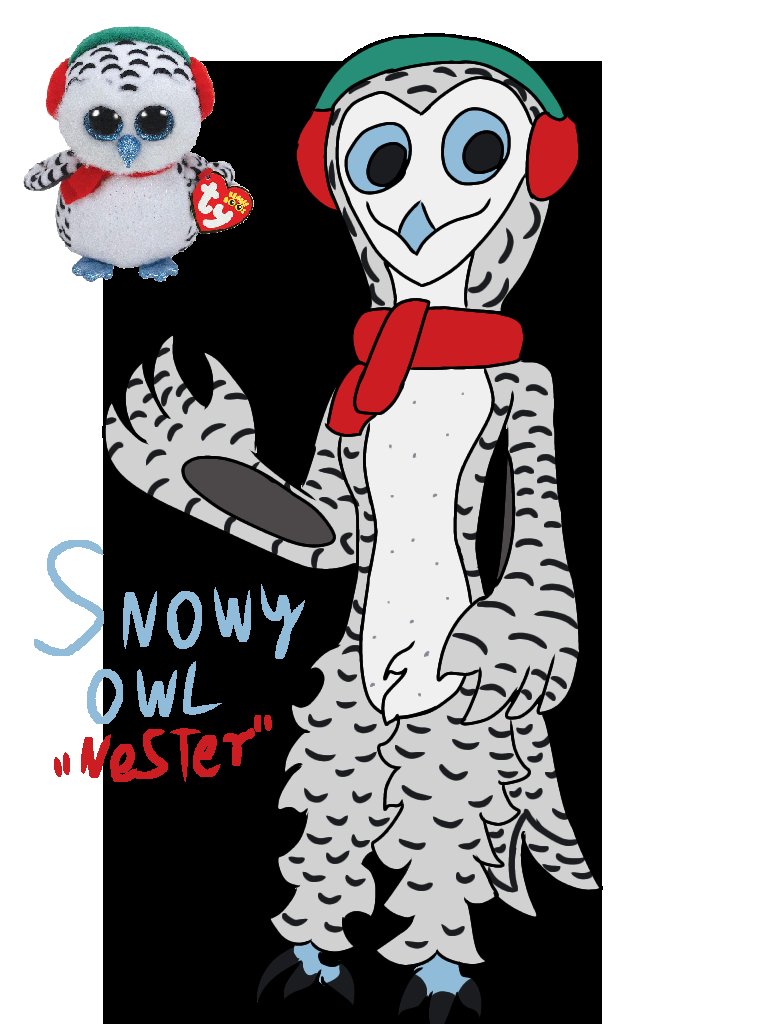 owl_plusher_199's tweet photo. @KyuFaraday It's basically a redesign of my plush oc (the right one is the old one) https://t.co/HffMm019Er
