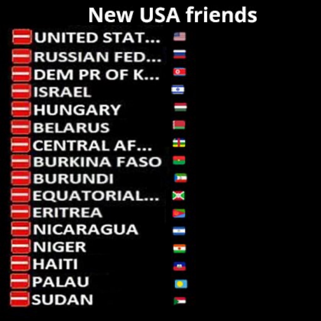 This is the group - to a large extent a bunch of outcasts - that the 🇺🇸 of Trump managed to mobilize in the 🇺🇳 to vote against 🇪🇺🇺🇦🇬🇧🇯🇵.