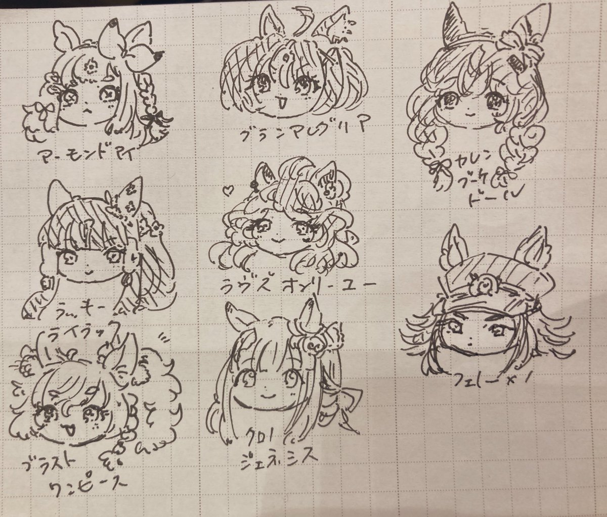 仕事暇すぎたので取り急ぎ描きました 