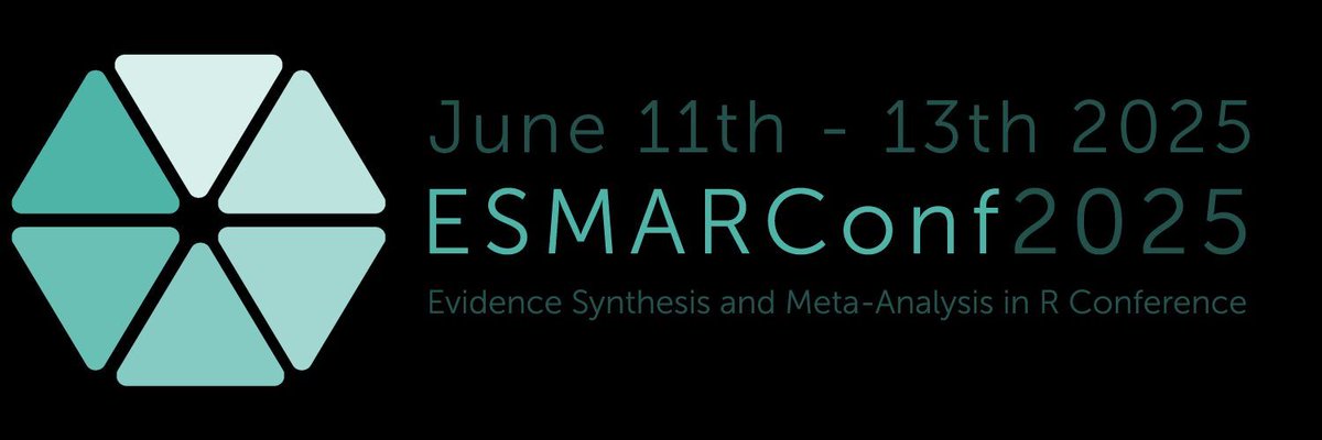 Something BIG is returning this year! Save the date, ESMARConf2025 11th-13th June. More info to come! #ESMARConf2025