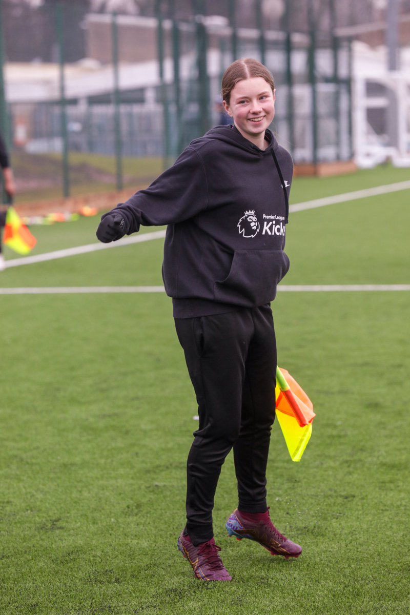 MU_Foundation's tweet photo. Rulebook: completed it ✅

A group of our female participants completed a refereeing qualification during half-term last week 😁

Love that from our young people 👏

#MUWomen | #MUFC https://t.co/cbJ7MaJnkp