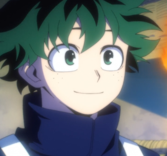 kenjbol's tweet image. midoriya in shouto's eyes