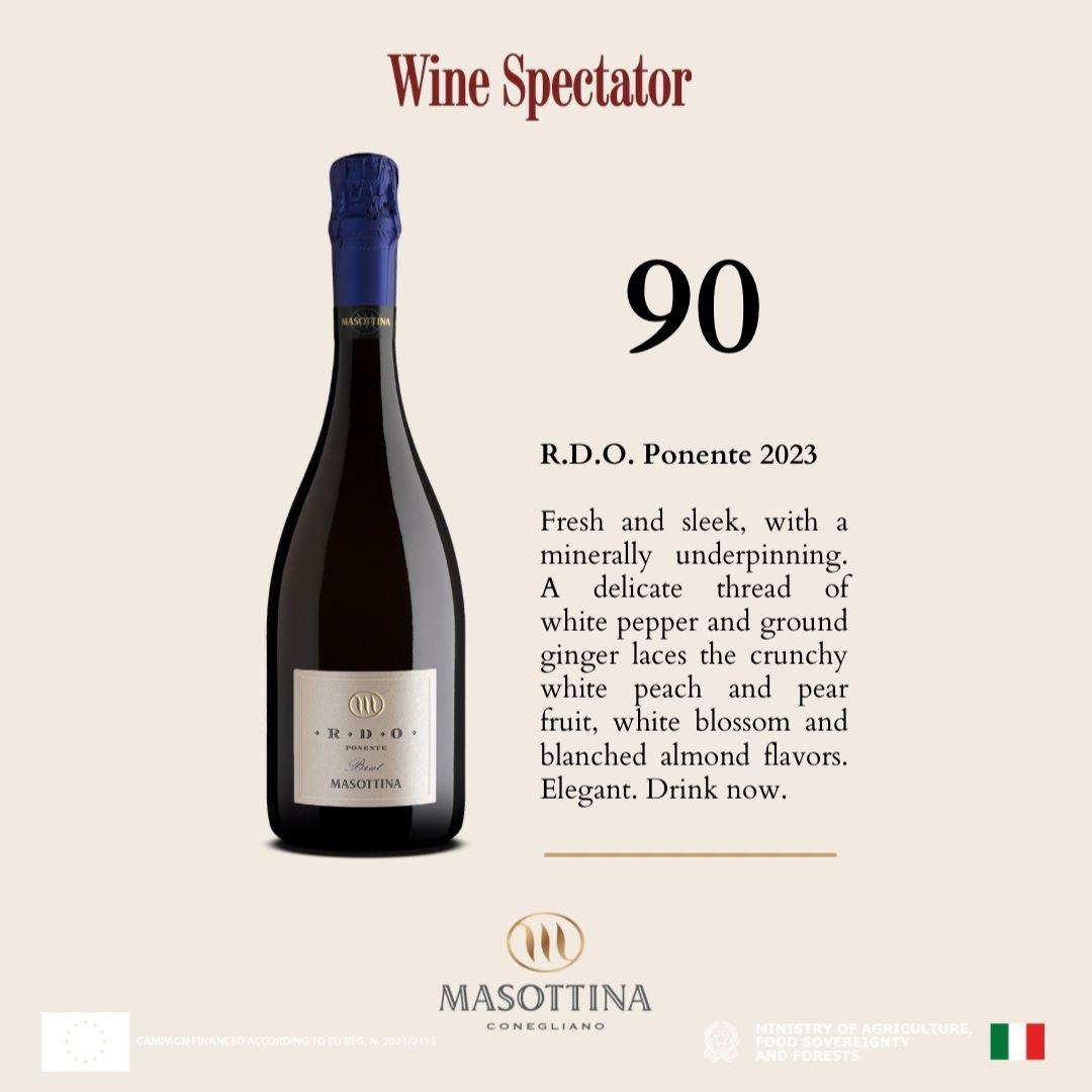 Masottina (@masottina_wines) on Twitter photo Double recognition for Masottina!
Our R.D.O. Levante 2023 earned 91 points, and R.D.O. Ponente 2023 scored 90 points from Wine Spectator. Two award-winning wines, one extraordinary territory: the Rive di Ogliano.
#Masottina #WineSpectator #RDOPonente #RiveDiOgliano <a href="/hnwines/">Hallgarten & Novum Wines</a> Double recognition for Masottina!
Our R.D.O. Levante 2023 earned 91 points, and R.D.O. Ponente 2023 scored 90 points from Wine Spectator. Two award-winning wines, one extraordinary territory: the Rive di Ogliano.
#Masottina #WineSpectator #RDOPonente #RiveDiOgliano <a href="/hnwines/">Hallgarten & Novum Wines</a>