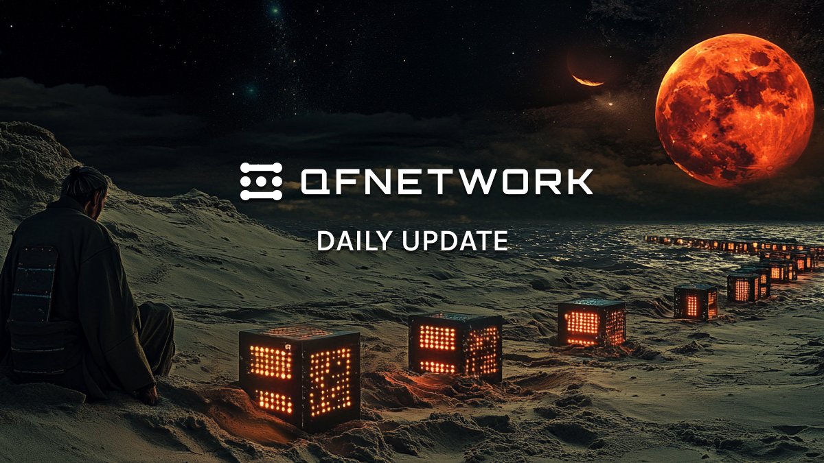 theqfnetwork's tweet photo. QF Network Development Update - February 25, 2025

SPIN Consensus Protocol Development
We continue to make progress on our SPIN consensus mechanism, which is crucial for achieving our ambitious 0.1-second block times. Today's focus included:

-Agreement on pallet-staking module usage for block producer candidates and committee accounts.
-Onboarding of Max Pestov to testnet runtime and node development tasks
-Planning for relay chain communication testing and launch phase tasks, including registering on Paseo for secure finalization
-Work on adding GRANDPA justification in proof structure
-Ongoing development of the Simple Fast-Path Protocol PoC with changes to the BABE client crate

TestNet Smart Contract Environment
Progress continues on our PolkaVM implementation, which will provide near-native execution speeds for smart contracts:
-Work on implementing host-function transfer for PolkaVM smart contracts continues (PR-25)
-Planning for new PolkaVM deployment and dApp updates
-Completion of PolkaVM v2 pallet to devnet

DevNet Infrastructure
We are making finalizations for our DevNet:

-Deployed scanner frontend
-Working on Hasura deployment for backend services
-Creating plans for TestNet setup

We have been making steady progress across these key workstreams, with 9 commits across our repositories today. We remain focused on our goal of creating a blockchain platform that can finally enable mainstream dApp adoption through breakthrough performance and usability improvements.

QF Team