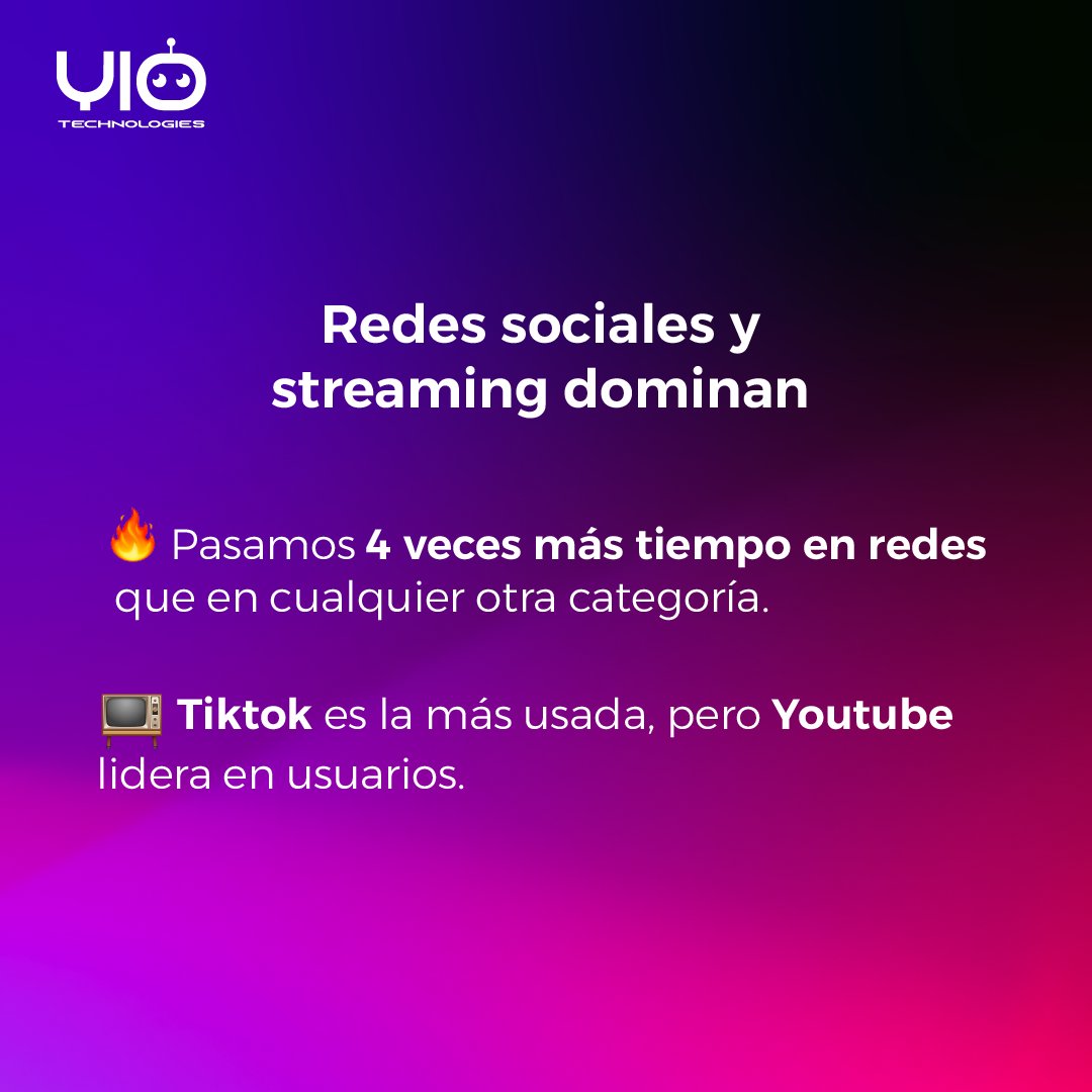 YIOTechnologies's tweet photo. Redes, compras, IA y gaming… ¿Qué apps dominan nuestro tiempo y cuáles generan más ingresos?

Descúbrelo en el carrusel 👉

#Apps #IA #TendenciasDigitales.

Fuente: informe "State of Mobile 2025" de Sensor Tower https://t.co/Rq2GeSyIDY