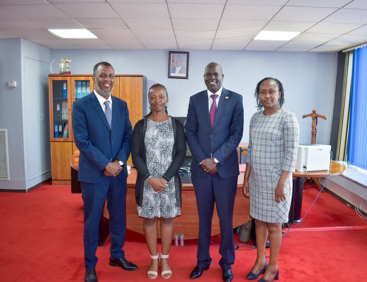 Project Manager <a href="/amkeniwakenya/">amkeniwakenya</a> , Jaafar Mohammed, paid a courtesy call on the @ngoboardkenya CEO <a href="/Laxmana_Kiptoo/">Dr. Laxmana Kiptoo, PhD., OGW</a> where they discussed among others the #PBOAct2013 implementation and partnership with the Authority