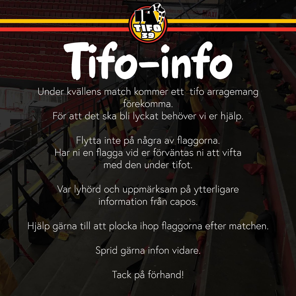 Läs, dela, vi ses ikväll 👀