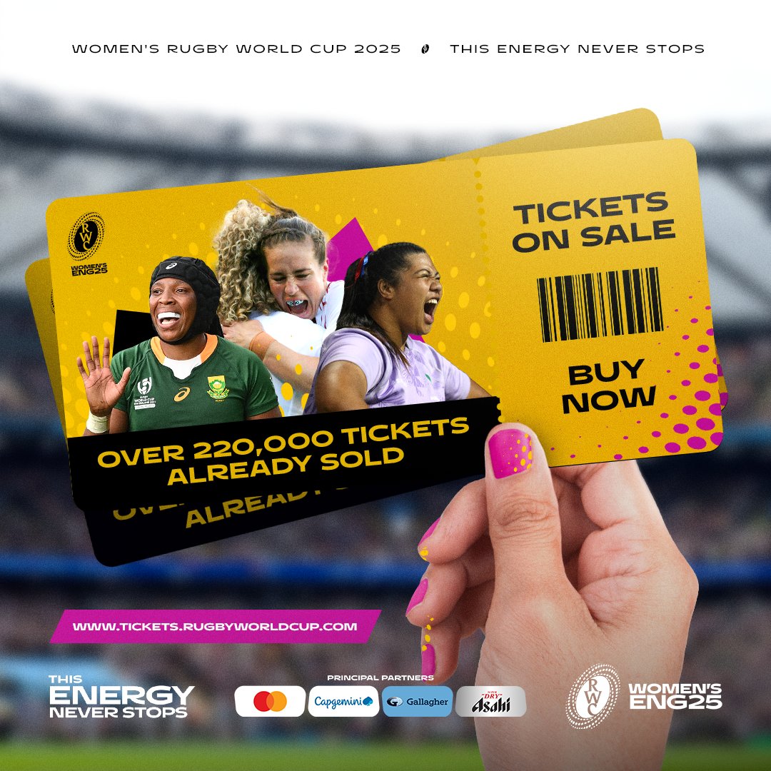 Visit Exeter (@visitexeter) on Twitter photo It's time to show your support... tickets for the Women's <a href="/rugbyworldcup/">Rugby World Cup</a> are on sale now!📷
With 7 games taking place at Sandy Park, including two huge quarter-final fixtures, it's time to watch rugby's greatest stars on the biggest of stages.📷
Buy now: tinyurl.com/bevyjnda It's time to show your support... tickets for the Women's <a href="/rugbyworldcup/">Rugby World Cup</a> are on sale now!📷
With 7 games taking place at Sandy Park, including two huge quarter-final fixtures, it's time to watch rugby's greatest stars on the biggest of stages.📷
Buy now: tinyurl.com/bevyjnda