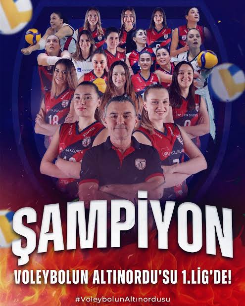 Altınordu Kadın Voleybol takımımızın 1. Lige yükselmesinden ötürü büyük gurur duyuyorum. 
Başta Serdar Kaçar olmak üzere, teknik heyeti, kızlarımızı, kulüp ve şube yönetimi ile emeği geçen herkesi tebrik ediyor, bize bu mutluluğu yaşattıkları için teşekkürlerimi sunuyorum.