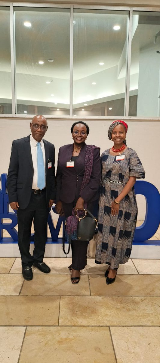 At the Africa business forum #abf2025 in attendance <a href="/APSS_original/">Africa Private Sector Summit (APSS)</a>  delegates L-R : J Wendell Addy Chair Emeritus APSS, <a href="/drlsnewman/">Drlsnewman</a>  CEO APSS, and Wincare Muthini PACCI
