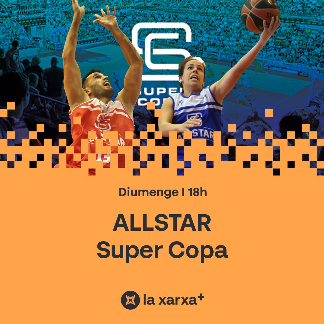 🔜 Diumenge tenim cita amb el millor bàsquet🏀!

⭐️ Amb l'ALLSTAR de la #SuperCopaBQ de la <a href="/FCBQ/">FCBQ</a>!

⏰ 18h, des de #Cerdanyola!
⛹️‍♀️⛹️‍♂️ Partit de les estrelles mixt
🍿 Concurs de triples

❤ Passió pel bàsquet!

📺💻📱📡 A <a href="/laxarxames/">La Xarxa+</a>!
#bàsquetcat