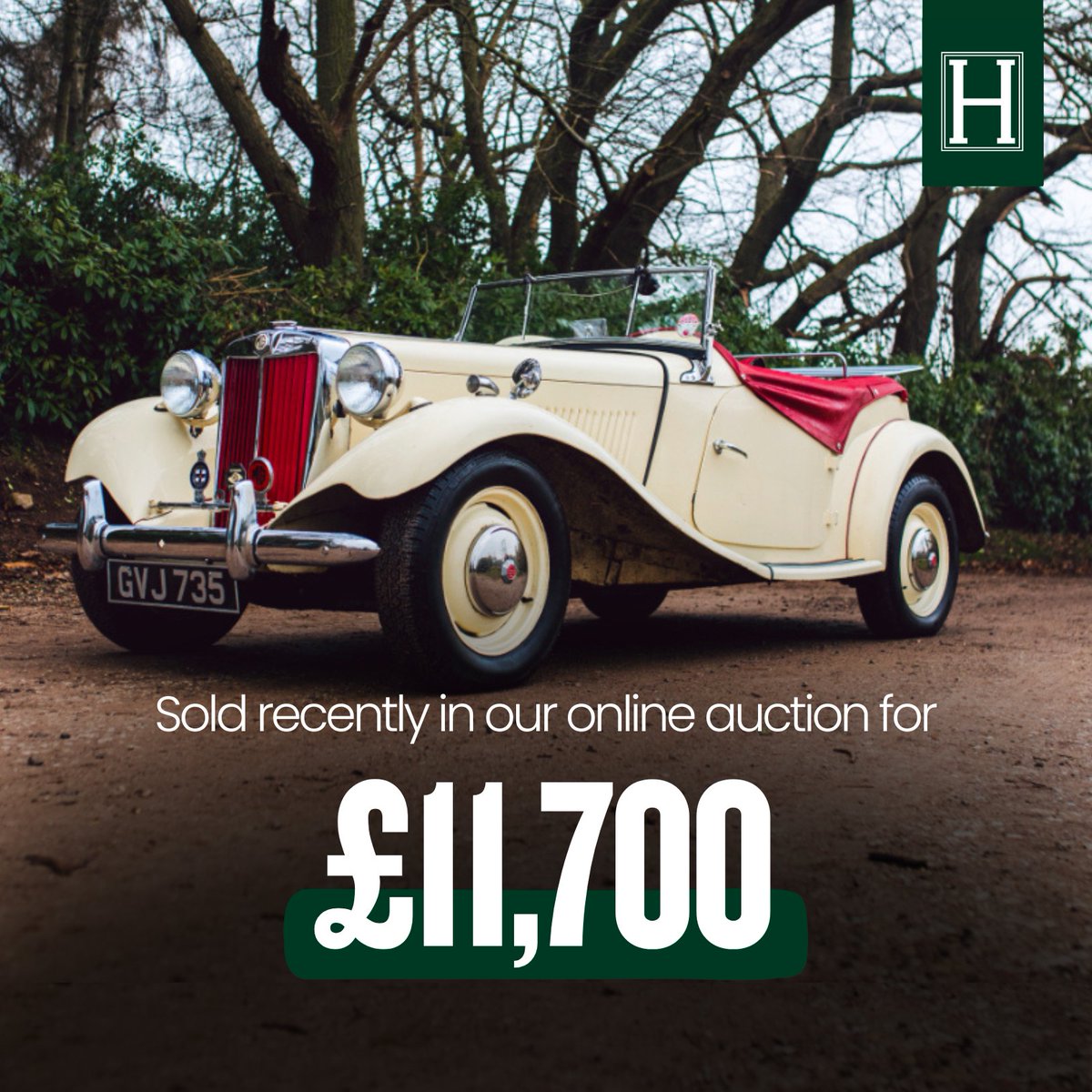 HansonsClassics's tweet photo. 🚗 Got a classic car to sell this spring? 🚗
Unlock its true value at our auction with just a 7.5% seller’s commission!

Next auction: Saturday, 31st May

Email: consign@hansonsclassics.com

#ClassicCarAuction #SpringSale #SellYourCar #HansonsClassics @HansonsAuctions https://t.co/4mE0ypW3g8