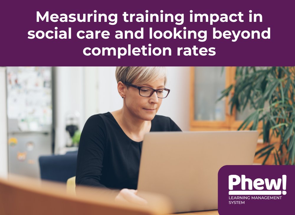 In social care, training impact means more than just attendance. See how Phew’s LMS helps measure real improvements in knowledge &amp; care quality. 
hubs.li/Q03438g10

#socialcare #trainingimpact #LMS #safeguarding