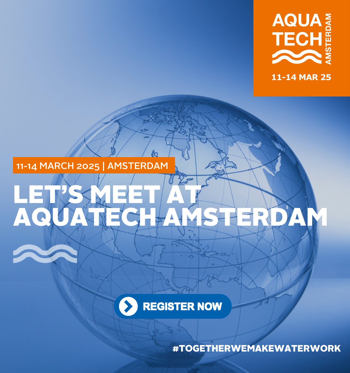 TheWaterDigest's tweet image. With just a few weeks to go, it’s time to lock in your visit to Aquatech Amsterdam 2025.
📷 20,000+ professionals 
📷 800+ exhibitors 
📷 200+ expert sessions 
📷 Register now FREE entrance ticket: aquatech.login.rai.eu/search-user...
#FinalCountdown #WaterIndustry #GlobalWaterEvent