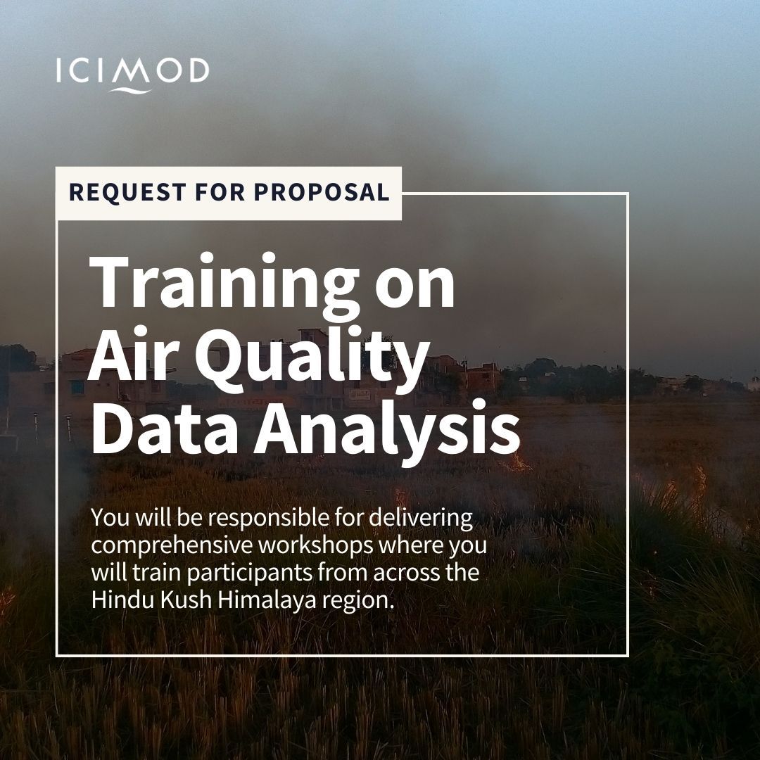 Request for Proposal.

We are looking for proposals from experts and organizations that have experience in conducting training workshops on air quality data analysis.

If selected, you will be responsible for delivering comprehensive workshops where you will train participants