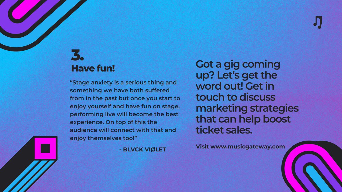 BLVCK VIØLET are sharing their top #liveperformance tips! 📷 The UK pop duo just dropped some must-know advice, plus their latest track Home is out now—so check it out! 📷 Got a gig coming up? Let’s get the word out and pack the venue tinyurl.com/mvjyf7r2 #BLVCKVIØLET