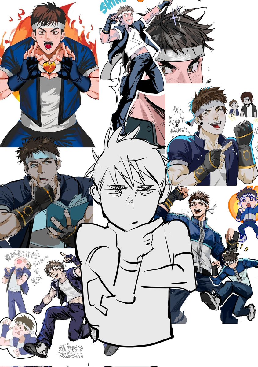 eve_shun's tweet image. trying to find my art style ☠️😂
#shingoyabuki