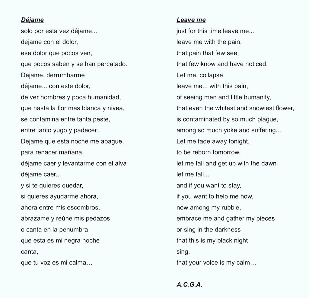 LibrosyEporA's tweet image. #LeaveMe #dejame...