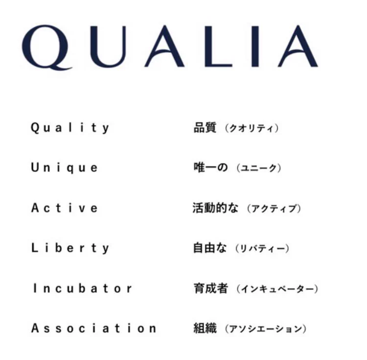 QUALIA(クオリア)【公式】 (@qualia1202_) / X