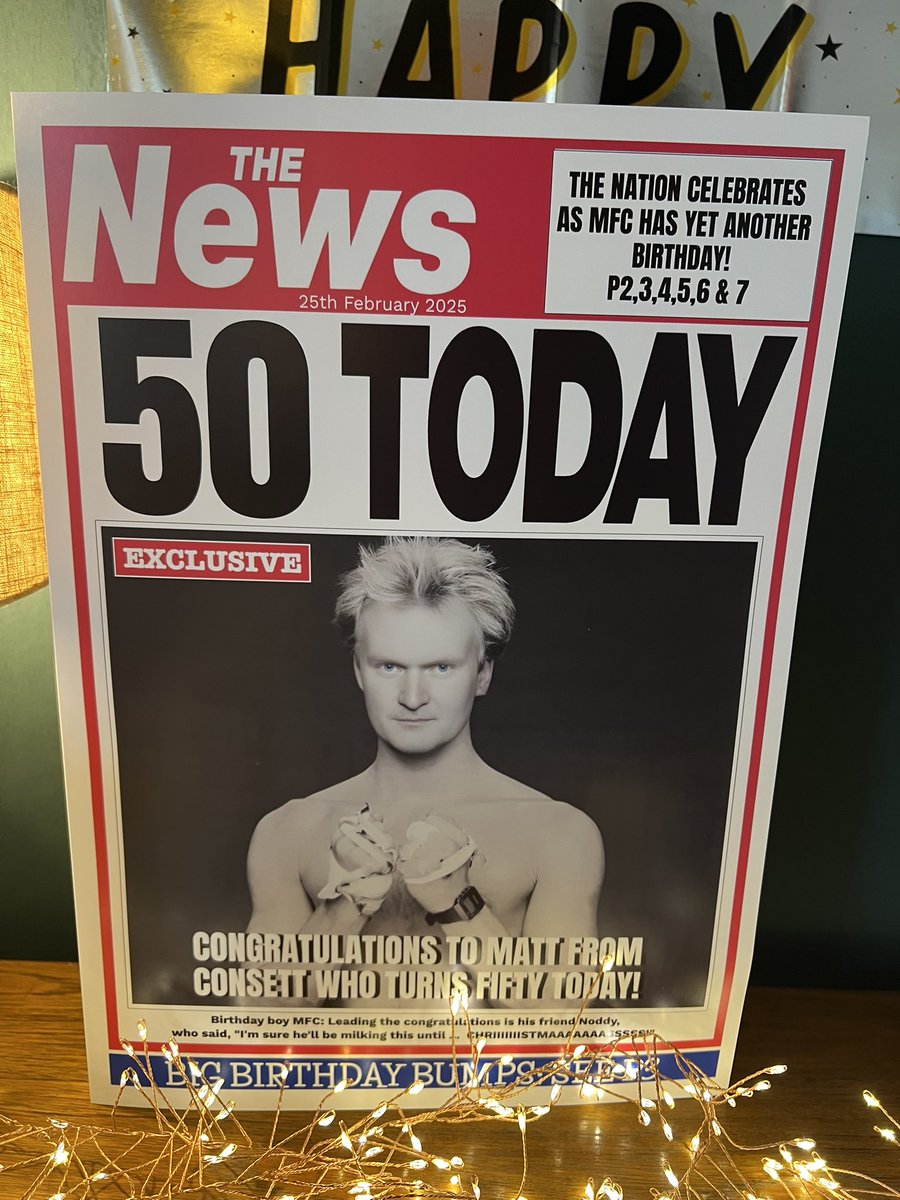 I guess I can’t deny it any more…

Thanks for all the love this morning x