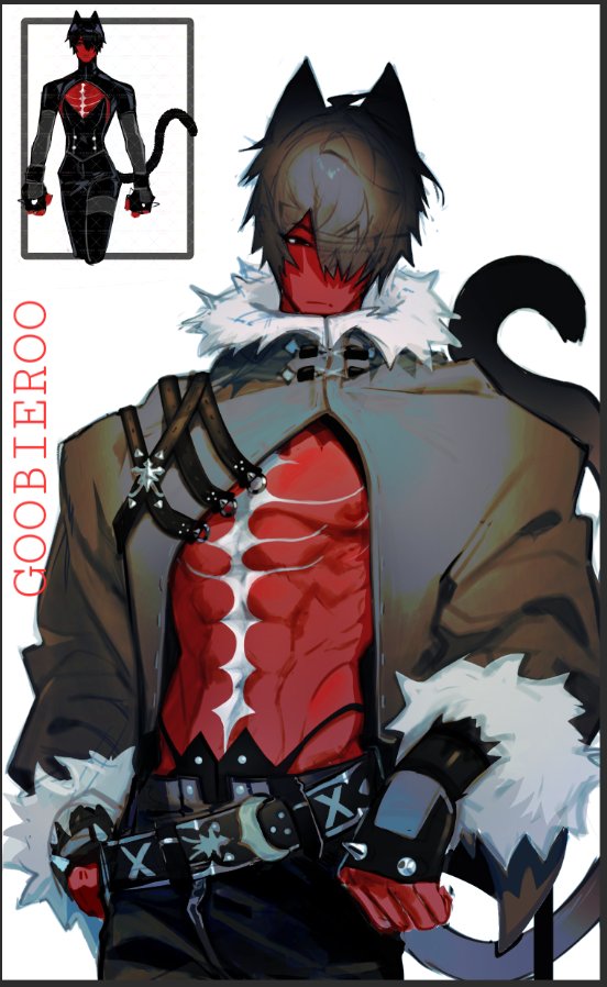 Nirv Re-draw [OC WIP]
Just doing some small studies with him~♡
❤️🖤❤️
