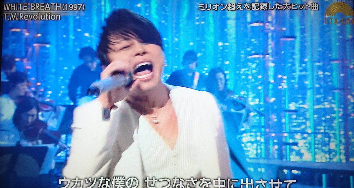 manjii531's tweet image. 貴教君 がんばりました。

#うたコン  
#TMRevolution
#futton