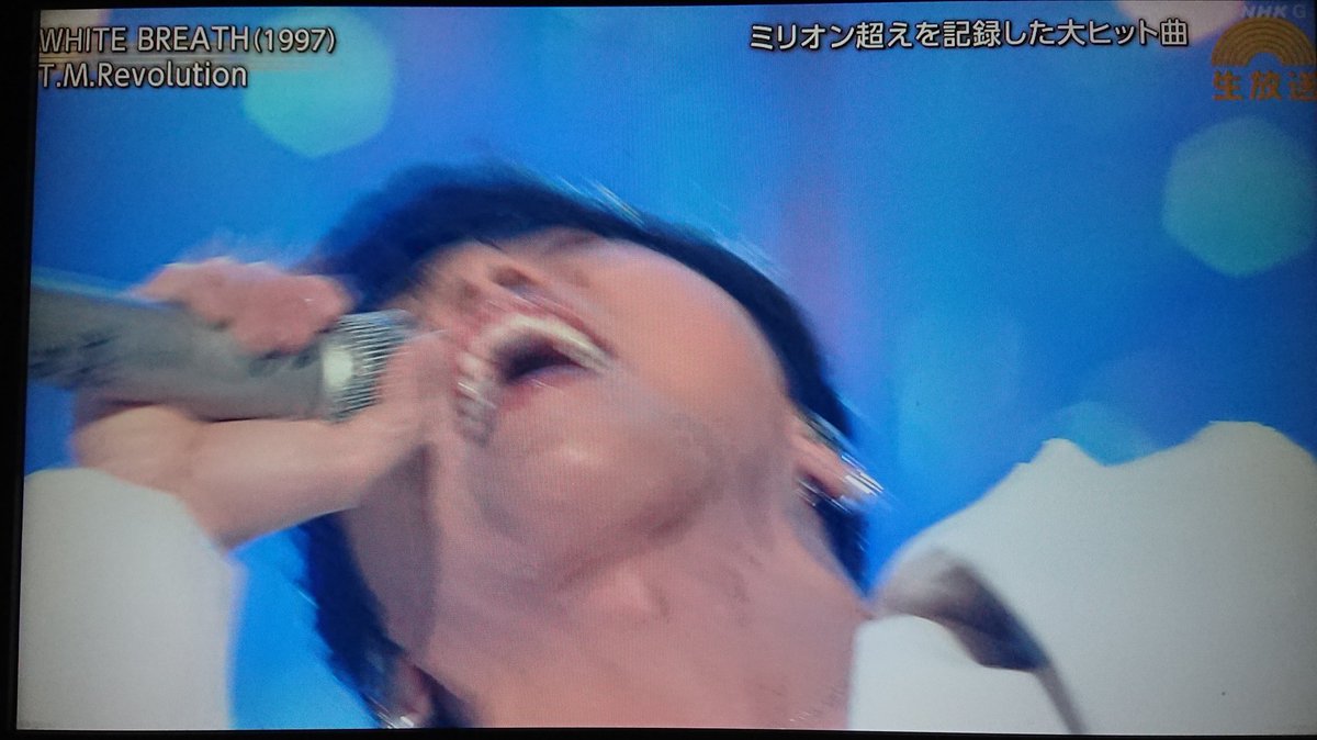 manjii531's tweet image. 貴教君 がんばりました。

#うたコン  
#TMRevolution
#futton