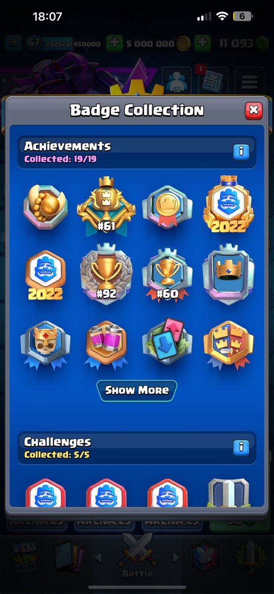 Nada mal ese top 61 eh 🔥 la siguiente ves que saquen 2v2 ire por top 50 mínimo