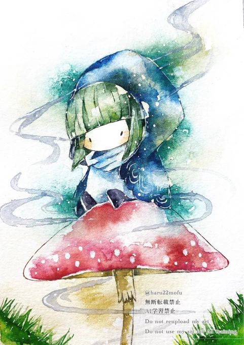 #透明水彩アリスに問う者 