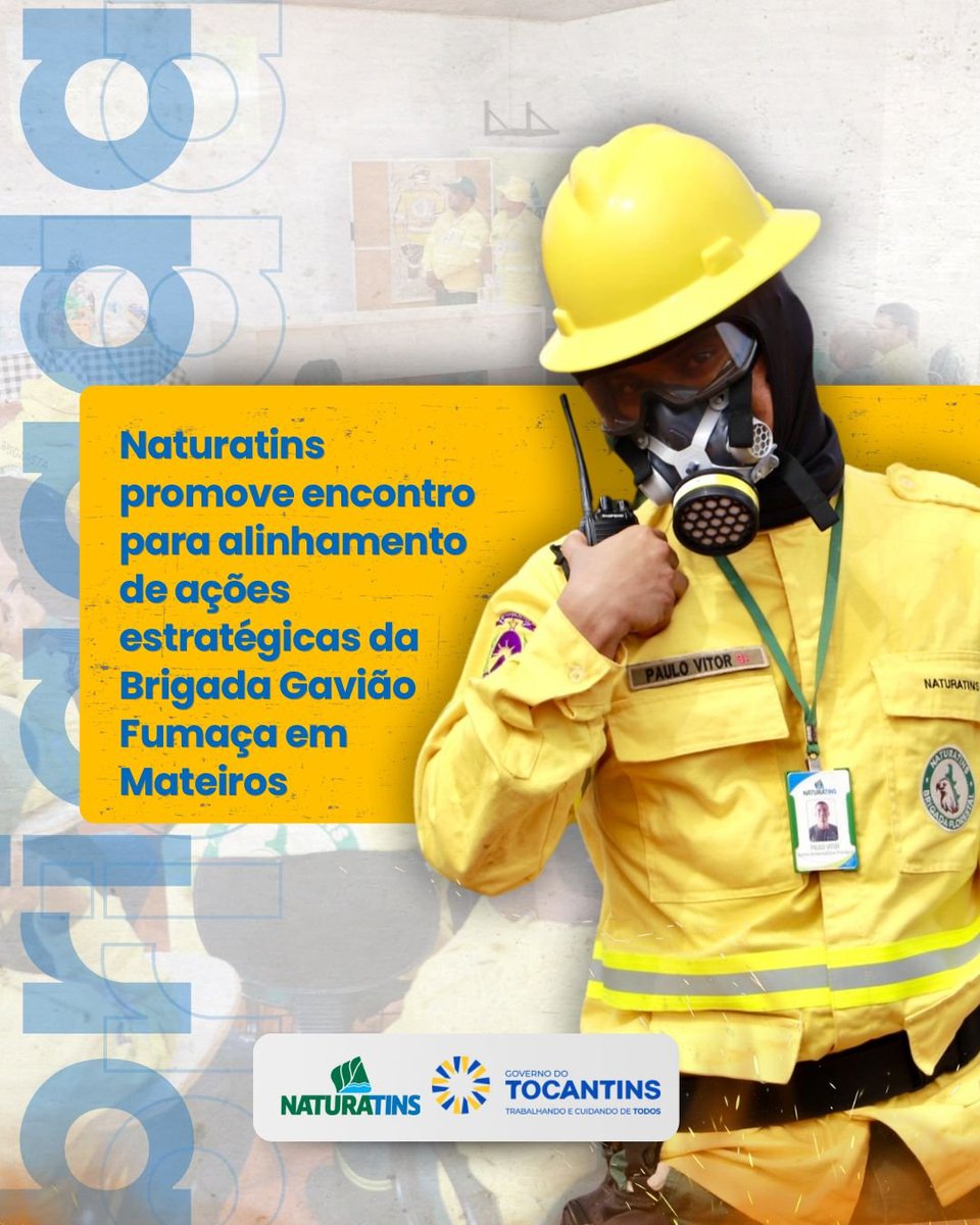 🌳Naturatins promove encontro para alinhamento de ações estratégicas da Brigada Gavião Fumaça em Mateiros🔥

Brigadistas florestais se reúnem para apresentação do resultado de 2024 e planejamento para 2025 🗓️

Saiba mais➡️surl.li/lsutfu