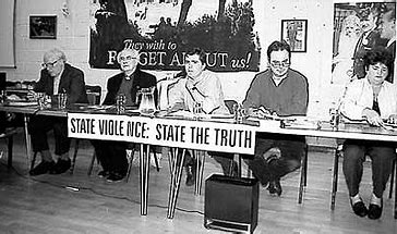 RelsForJustice's tweet image. Statement from Relatives for Justice CEO Mark Thompson on the passing of Monsignor Raymond Murray:
Relatives for Justice is grieving today as we learn of the passing overnight of our guiding light Monsignor Raymond Murray.
In 1991 Monsignor Murray, with other human rights giants…