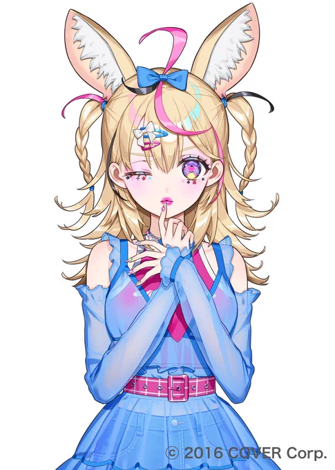 【お仕事】「hololive Magazine Series -Spotlight-」vol.2兎田ぺこらさんと尾丸ポルカさんのイラストを描かせていただきました 