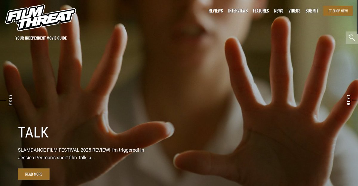 FilmThreat's tweet image. "…a deaf man is trying to find out why his newly installed air conditioning unit is not working." Alan Ng reviews the @Slamdance short Talk.
filmthreat.com/reviews/talk/ #Slamdance #FilmThreatSlamdance #Slamdance2025