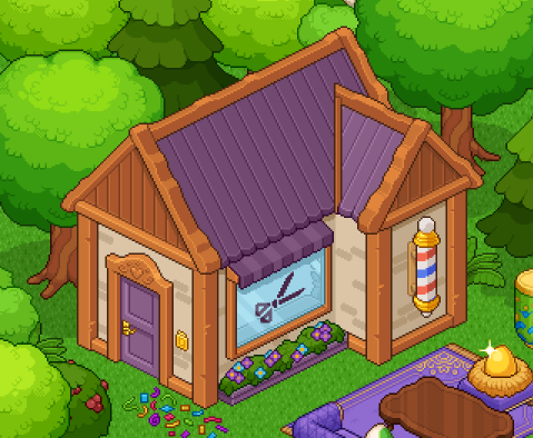 I'm having great fun designing and making things for Ticuto, but this little house is my favorite so far.

The game has a long list of things yet to be done, but step by step it's getting better.