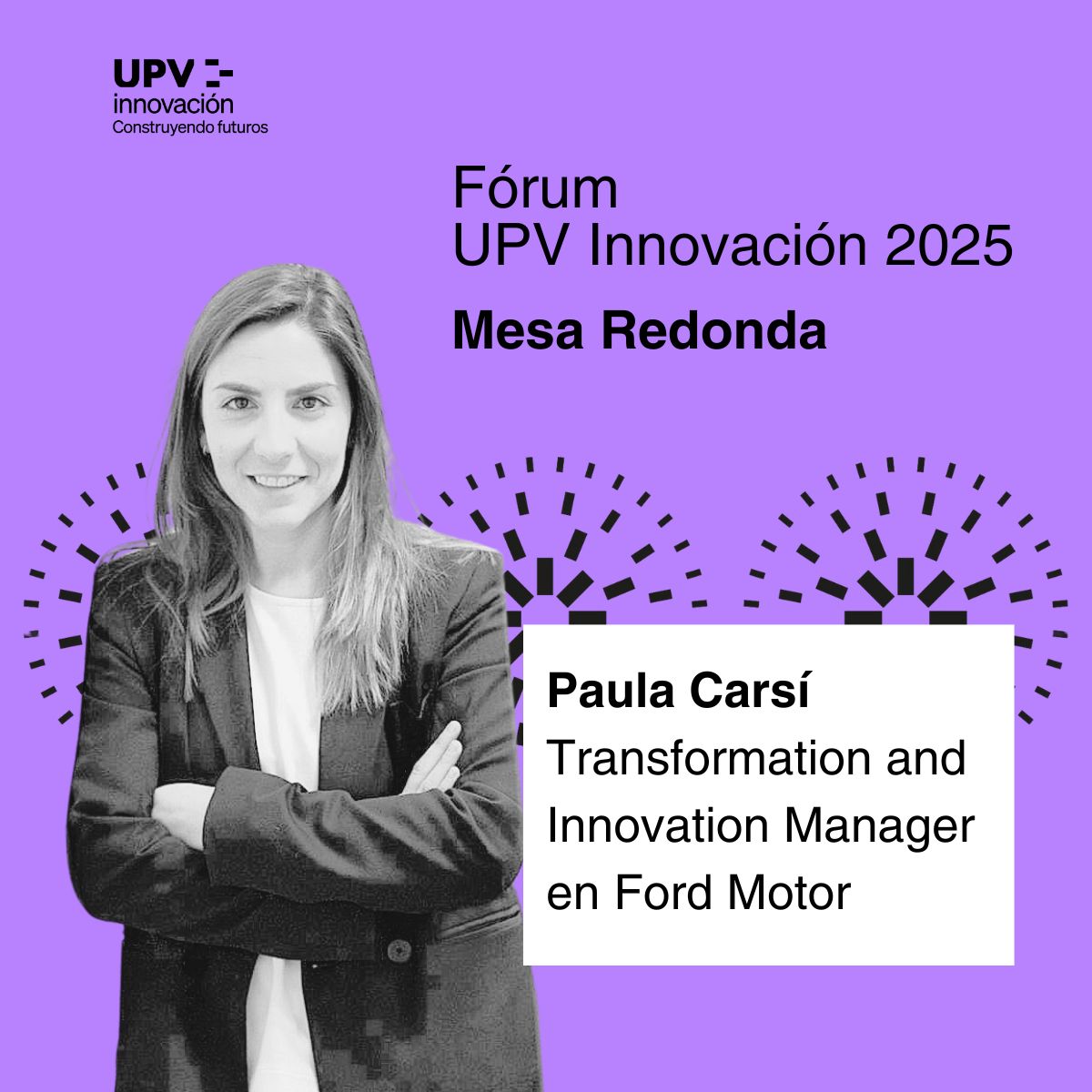 UpvInnovacion's tweet image. #FórumUPVinnovacion: Mesa Redonda

👥¿En qué piensan las empresas cuando hablan de innovación?

🙋Paula Carsi, @Ford
🙋‍♂️ Pedro Silva, @Begasmotor
🙋 Marián Serrano, @GlobalOmnium
🙋‍♂️Javier Parra, @citrosol_com

🗓️07/03 | 9h
📍Cubo Azul, @CPInnovacion 

✍️bit.ly/Inscribete-al-…