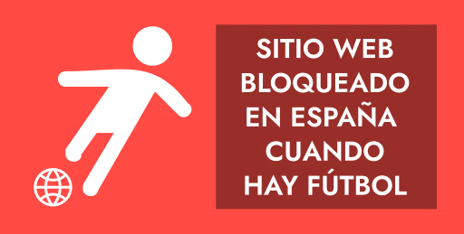 He creado este banner que aparecerá en mi web (educativa, de programación, sin relación con fútbol) para informar a mis usuarios de la razón por la que no pueden acceder a ella los fines de semana.

El logo representa como un negocio privilegiado puede dar una patada a los